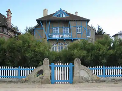 Villa La Bluette in Hermanville-sur-Mer, Calvados (1899–1900)