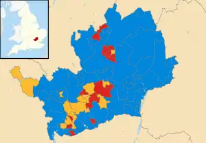 2013 results map