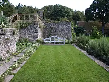 Hestercombe Gardens, the Lutyens-designed bench