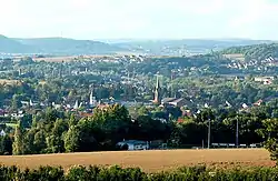 General view of the town