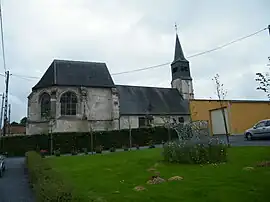 The church in Heuzecourt