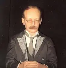 Waxwork of Hawley Harvey Crippen in the Chamber of Horrors