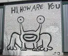 Daniel Johnston's Hi, How Are You mural