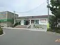 Higashi-Niigata Station entrance in August 2004