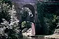 The well-known bridge with the smallest telegraph pole.