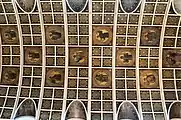 Painted ceiling at St Joseph's Church, Highgate