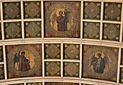 Painted ceiling at St Joseph's Church, Highgate