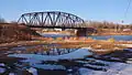 Highway 155 bridge over the Kisis Channel