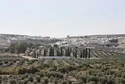 Panoramic view of Higuera de Calatrava