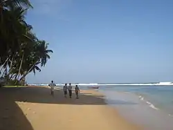 Hikkaduwa beach, photographed in July 2010