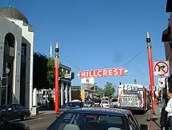 The Hillcrest Sign at 5th and University Avenues