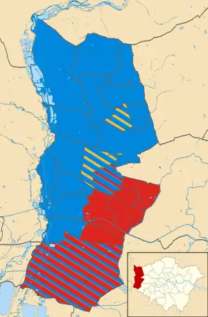 Hillingdon 2006 results map