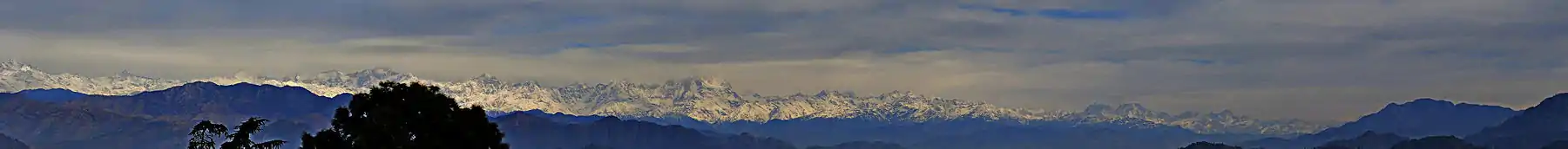 Himalaya Panorama From Pauri