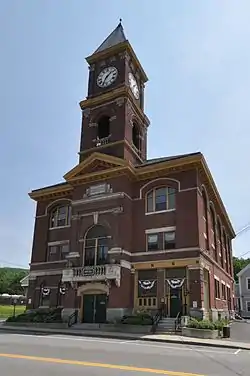 Hinsdale Town Hall, Hinsdale, New Hampshire, 1900.