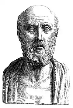 Image 49The physician Hippocrates, known as the "Father of Modern Medicine" (from Science in classical antiquity)