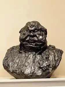 Bust of Hippolyte-Abraham Dubois by Honoré Daumier. National Gallery of Art, Washington