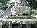 Statue of a deer (Higashiosaka City, Hiraoka Shrine)