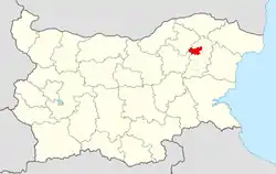 Hitrino Municipality within Bulgaria and Shumen Province.