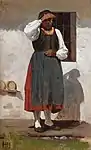 Peasant Woman from Bayern, 1860s