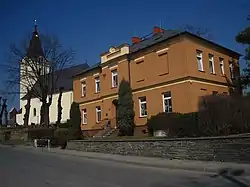 Church of the Holy Trinity and school