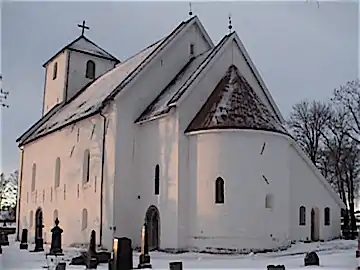 Hoff Kirke in winter