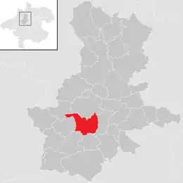 Location in the district