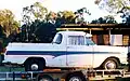 Holden EK 1961 Utility Model 2106 Snowcrest White with accessory Canopy industries Flashline body moulds.