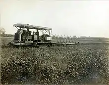 A Holt 60-horsepower, four-cylinder valve-in-head gasoline Caterpillar tractor from 1914.