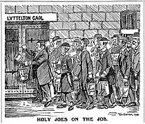 'Holy Joes on the Job', New Zealand Truth, 26 September 1914.