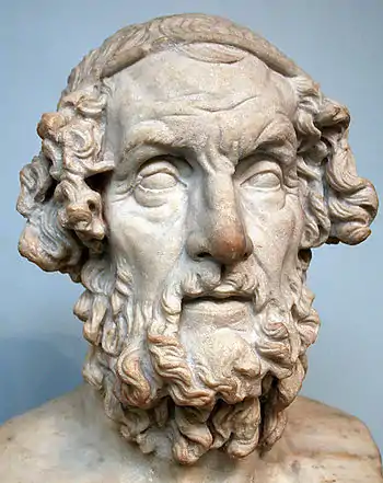 Image 54Idealized portrait of Homer, British Museum (from Culture of Greece)