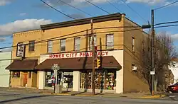 Businesses on Main Street