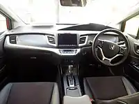 Honda Jade RS interior (Japan; facelift)