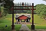 The hongsalmun at the lleung Royal Tomb (Joseon dynasty royal tombs)