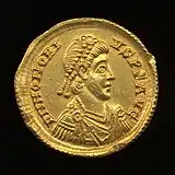 Solidus of Honorius