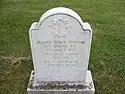 Gravestone of Horace French Graham in Craftsbury's Crfatsbury Common Cemetery