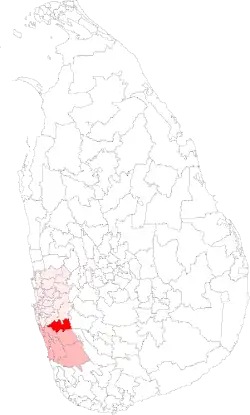 Location of Horana