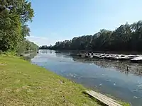 Fishing lake near Solt