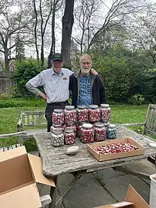 Pyramid of Hosmer Bottle Caps