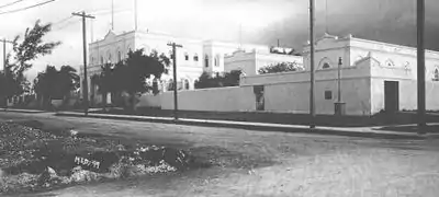 1908 view of the Hospital Reina Mercedes, which occupied the site before Coppelia.