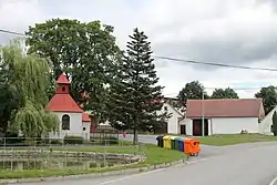 Centre of Hostětice