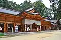 Front View of Hotaka Shrine Haiden