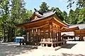 Hotaka Shrine Kaguraden (Dance Hall) View