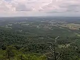 Looking west across north Knox County