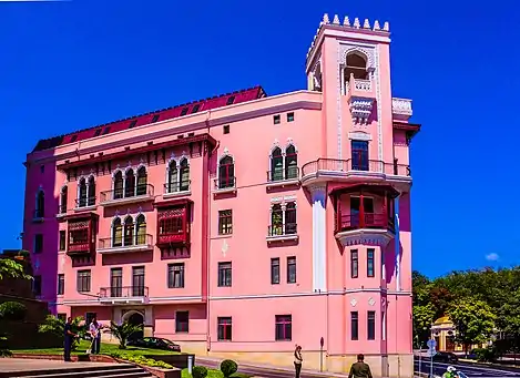 Left facade of house of Sadykhov brothers