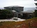 The buildings from the first lifeboat station are now housing for rangers