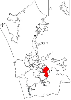 Location of Howick