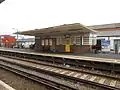 The waiting room on the West Kirby-bound platform.