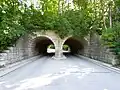 Vehicle access tunnels (looking west)