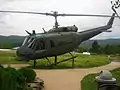 UH-1D Huey helicopter flown in Vietnam