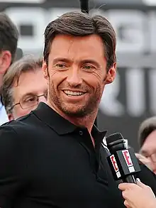 Photo of Hugh Jackman at the X-Men Origins: Wolverine premiere in 2009